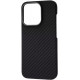  Чехол Carbon Kevlar MagSafe для iPhone 16 Pro Max Black